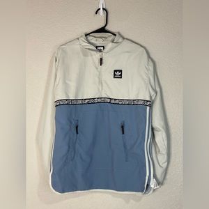 Adidas Dakari Half Zip Up Lined Jacket Size XS